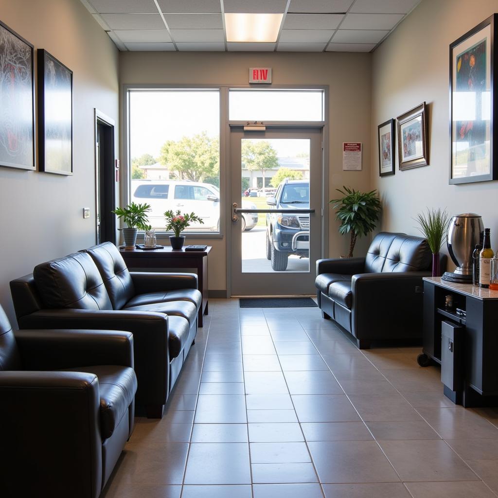 Comfortable Waiting Area at Brothers Tire Center