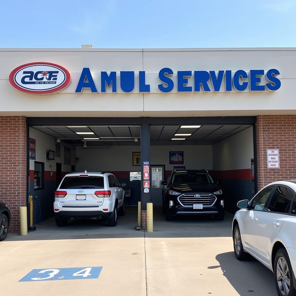 Brown Deer Auto Service Shop Exterior