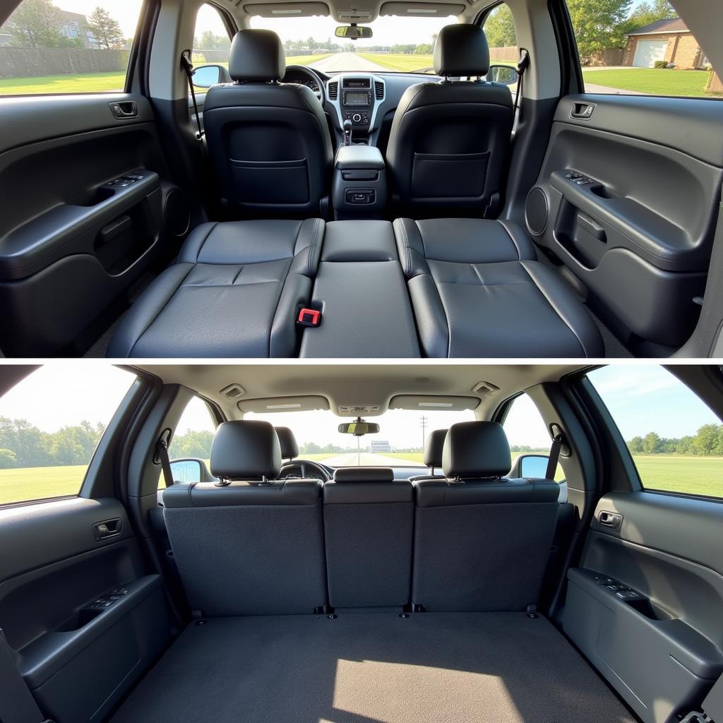 Clean Car Interior After Buc-ee's Service