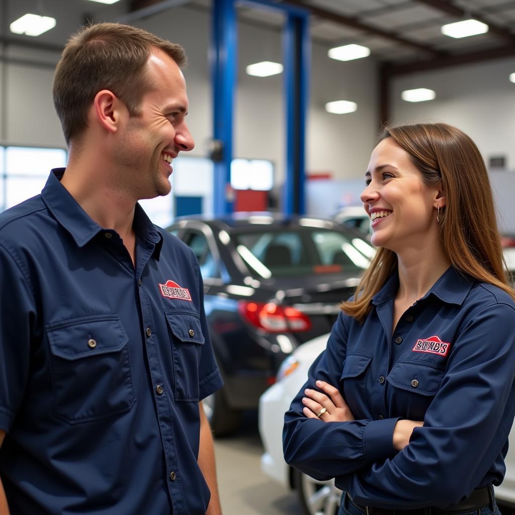 Byrd's Auto Service Customer Interaction