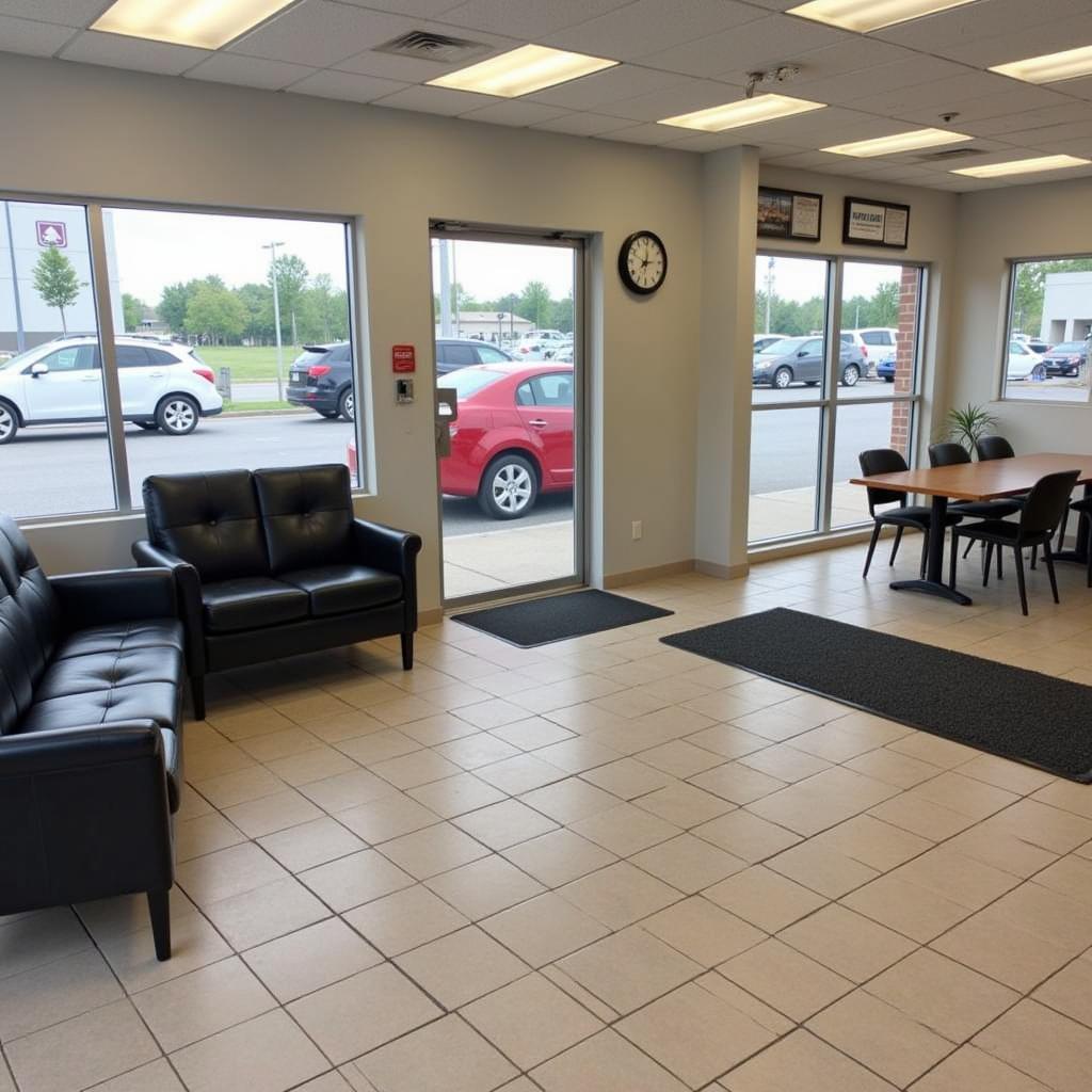 Canton MA Auto Service Center Waiting Area