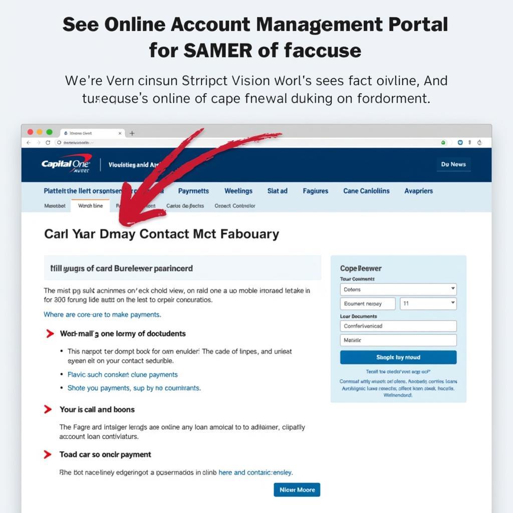 Managing Your Capital One Auto Finance Account Online