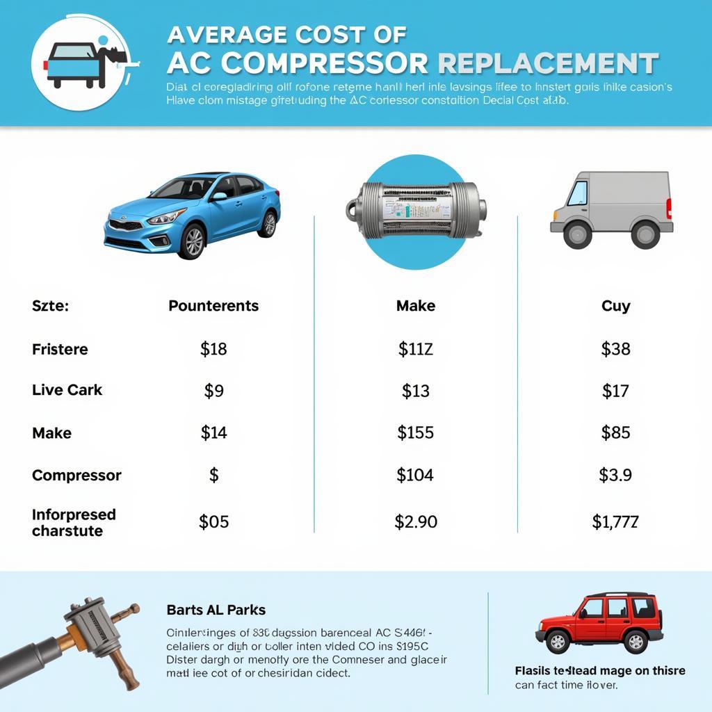 Car AC Compressor Replacement Cost