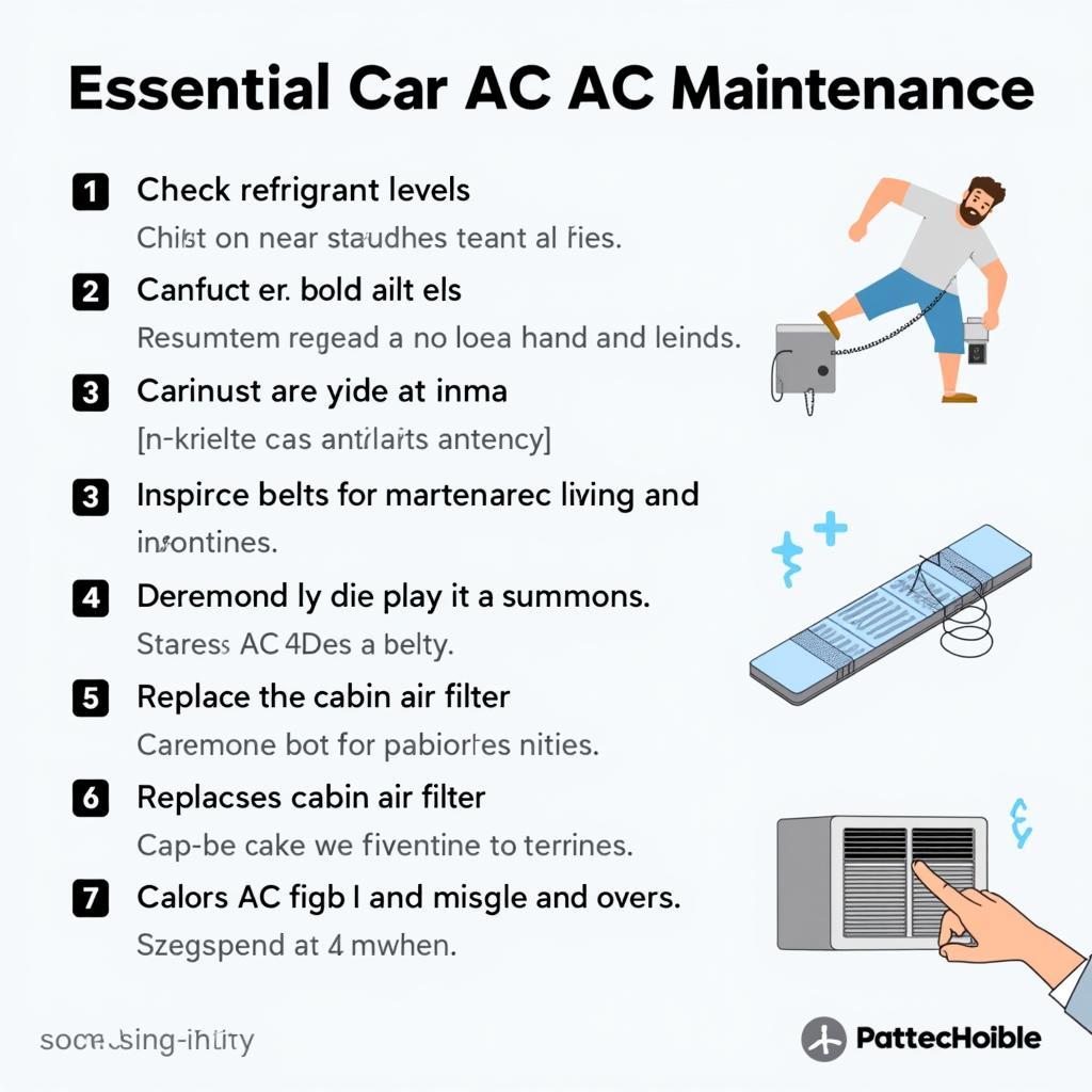 Car AC Maintenance Checklist