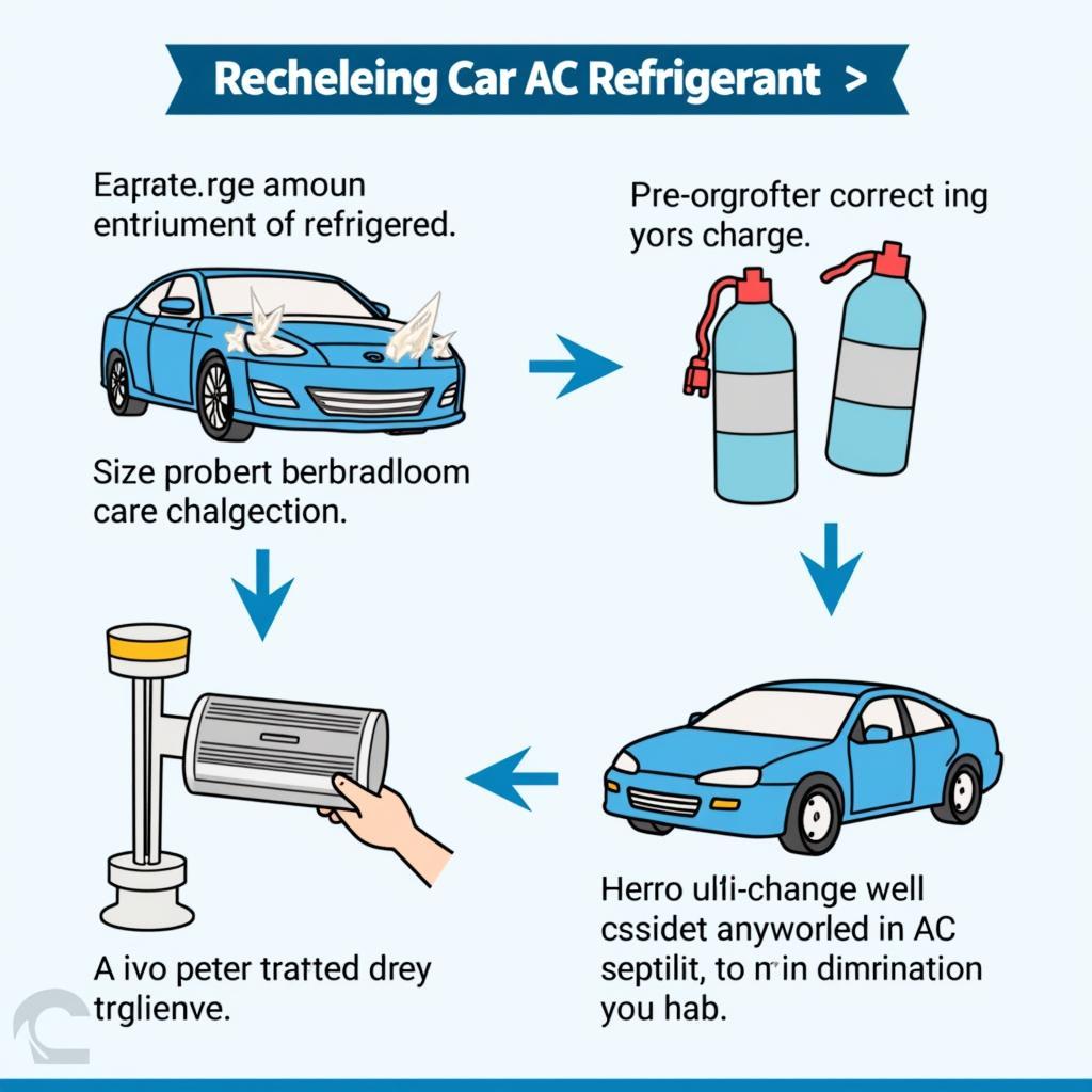 Car AC Refrigerant Recharge