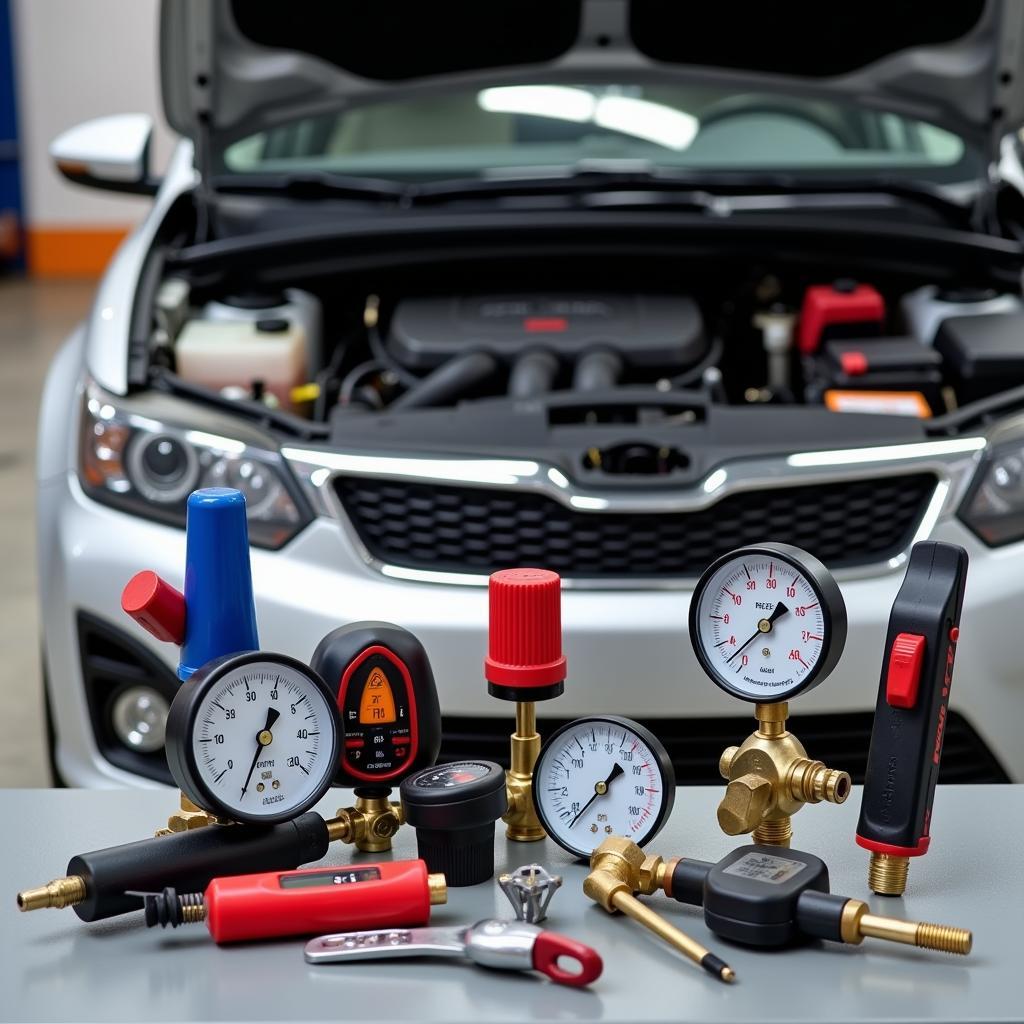 Car AC Repair Diagnostic Tools