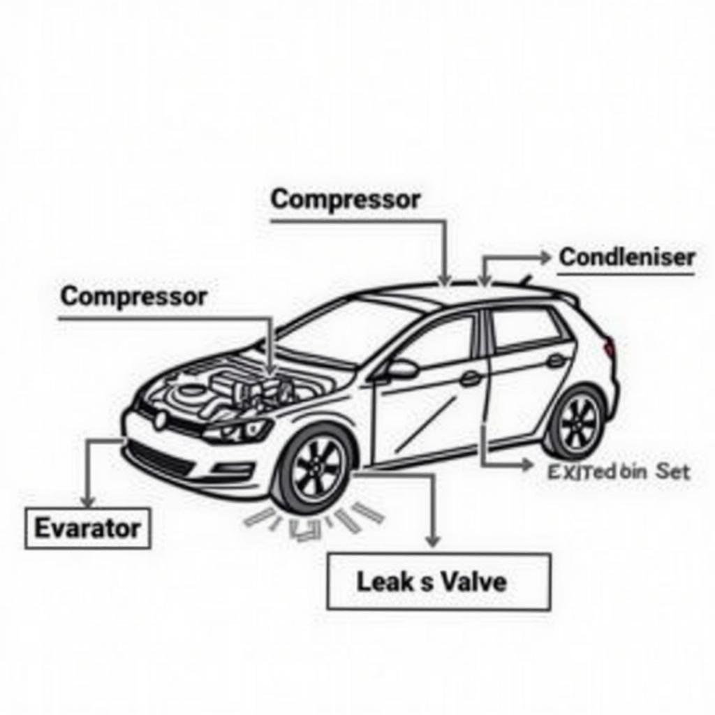 Car AC System Components in 08628