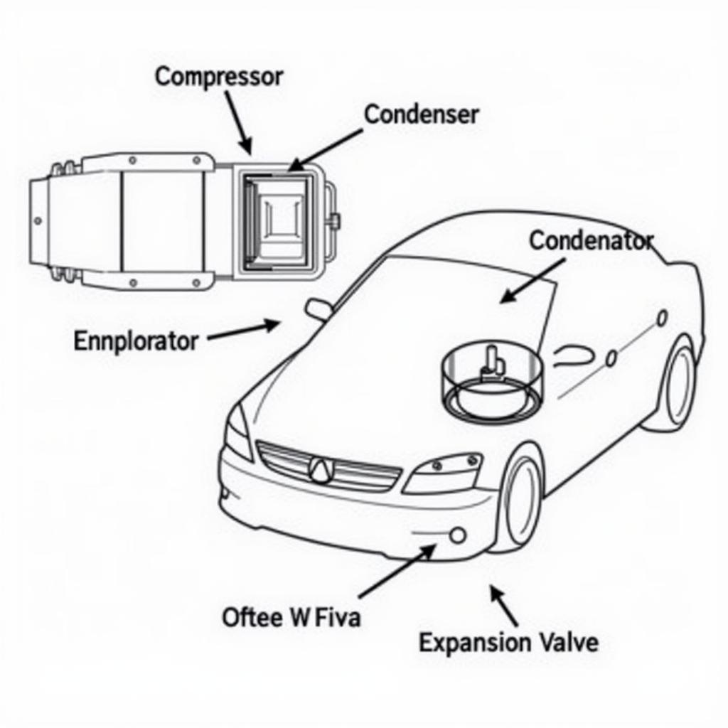 Car AC System Components in 44135