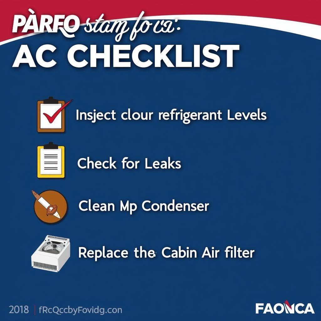 Car AC System Maintenance Checklist with Essential Steps for Optimal Performance