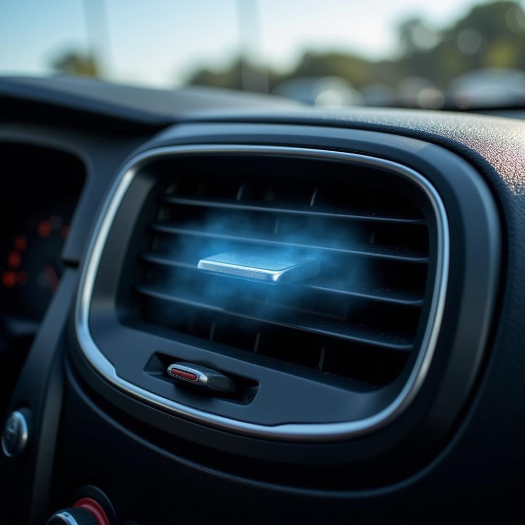 Car AC Vent Blowing Cold Air after Service