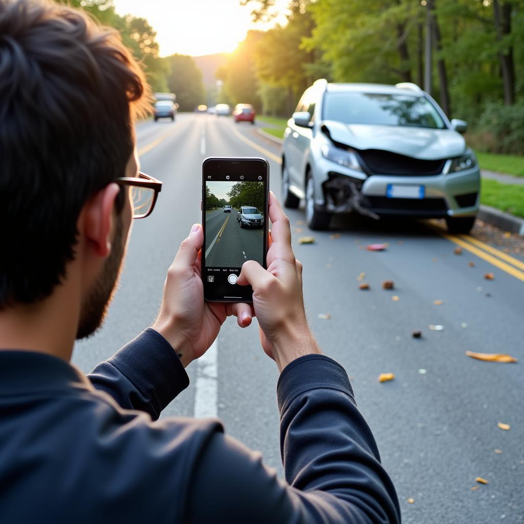 Car Accident Scene Evidence Gathering