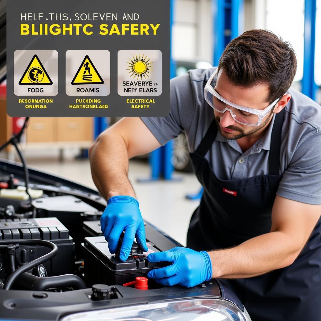 Car Battery Repair Safety Precautions