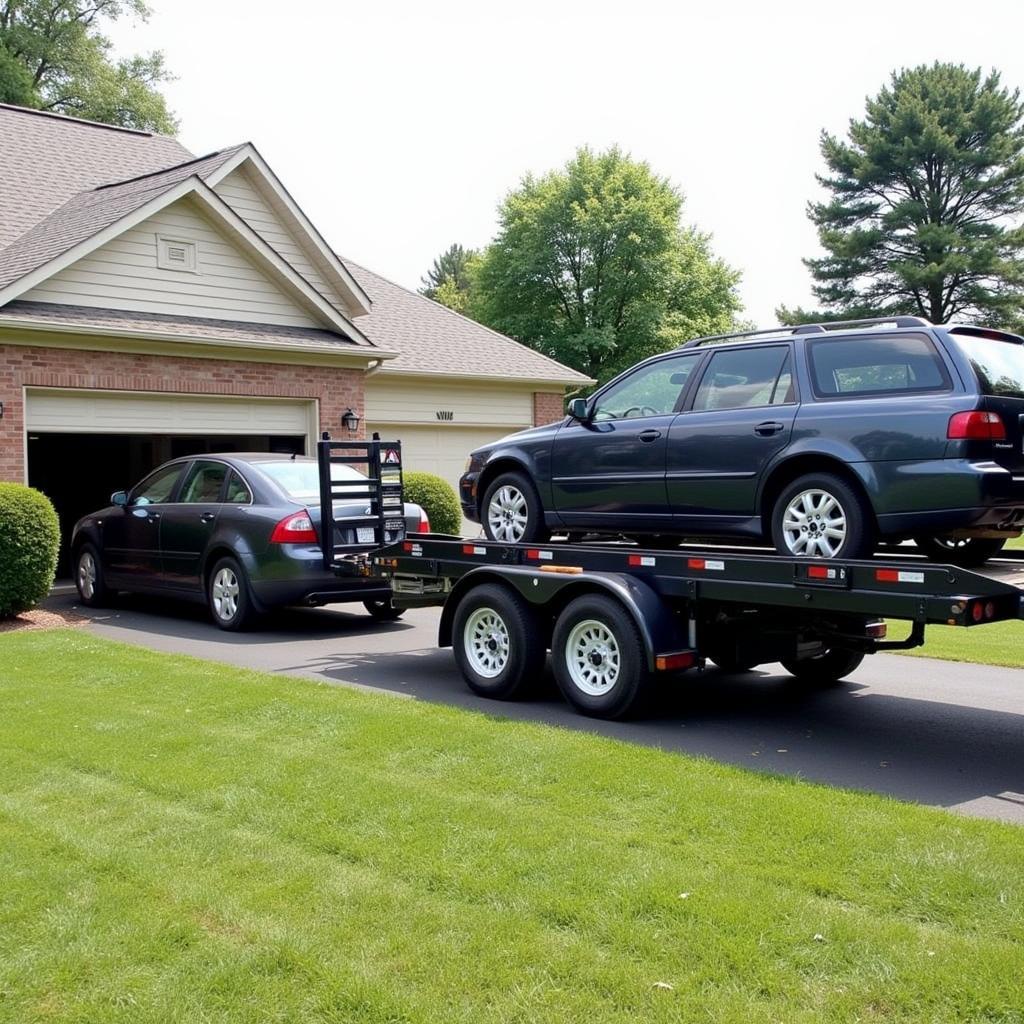 Car Being Delivered in Clarksville, TN