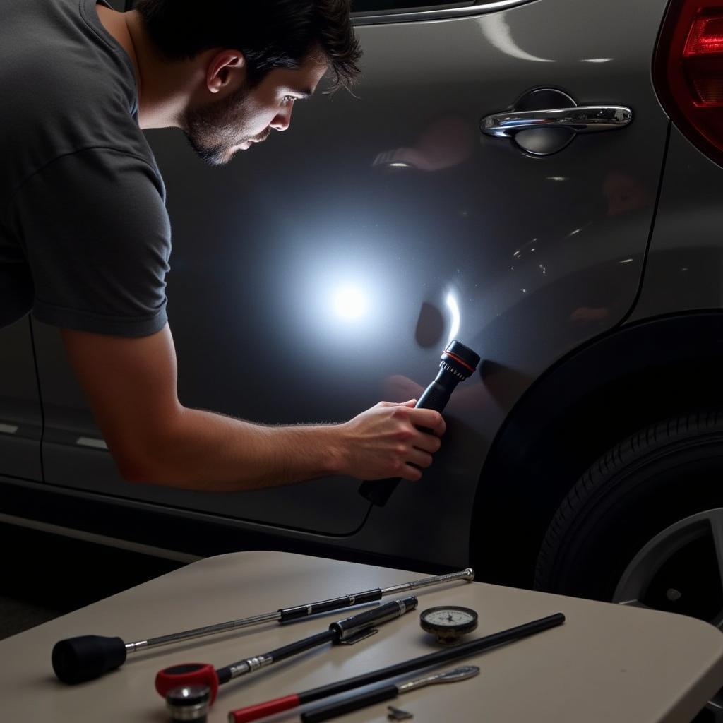 Assessing Car Bodywork Damage