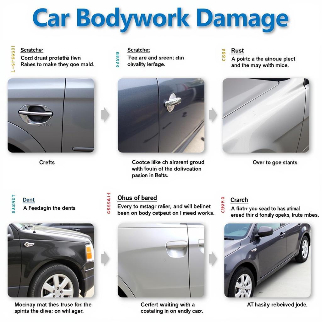 Types of Car Bodywork Damage