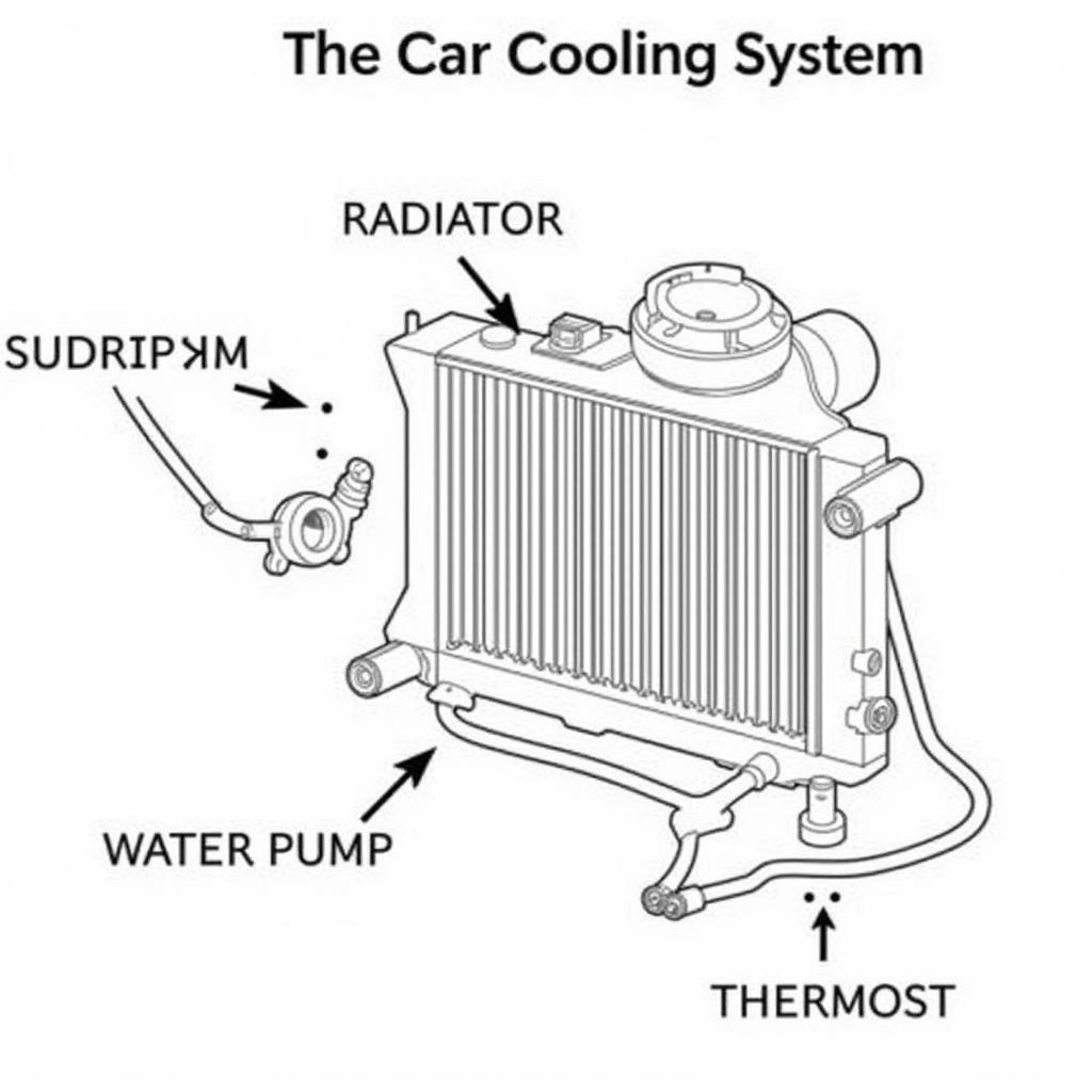 Car Cooling System Diagram