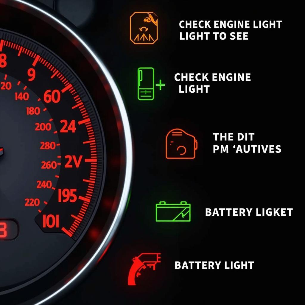 Car Dashboard Warning Lights