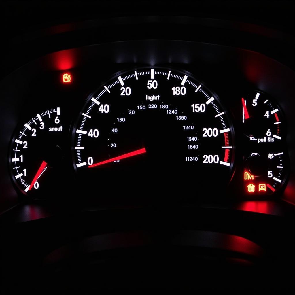 Car Dashboard Warning Lights