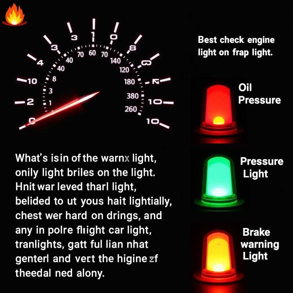 Car Dashboard Warning Lights