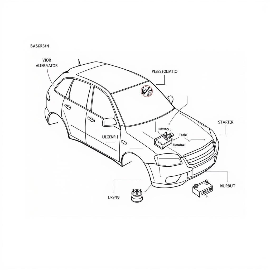 Car Electrical System Diagram