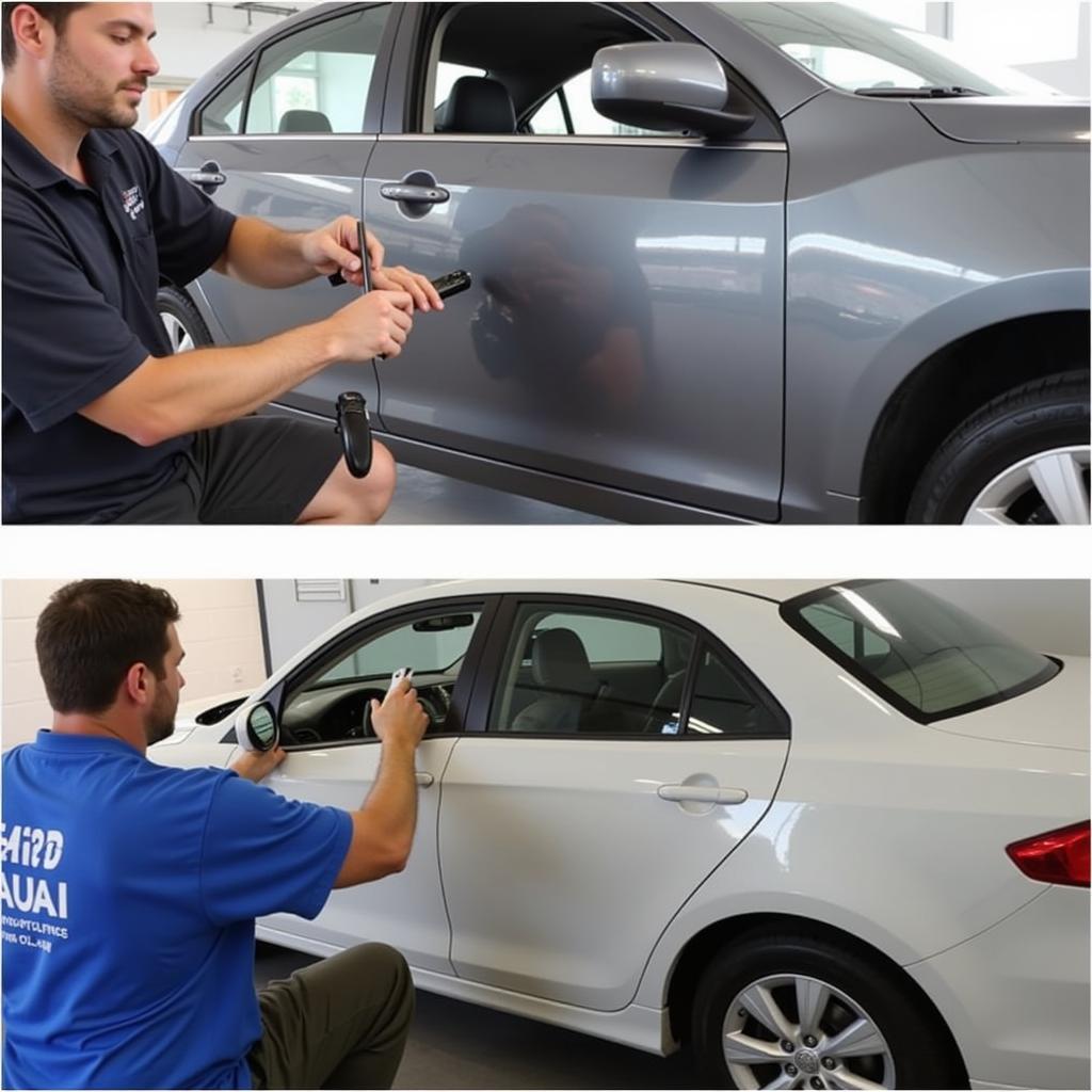 Car Hail Damage Repair Options PDR & Bodywork