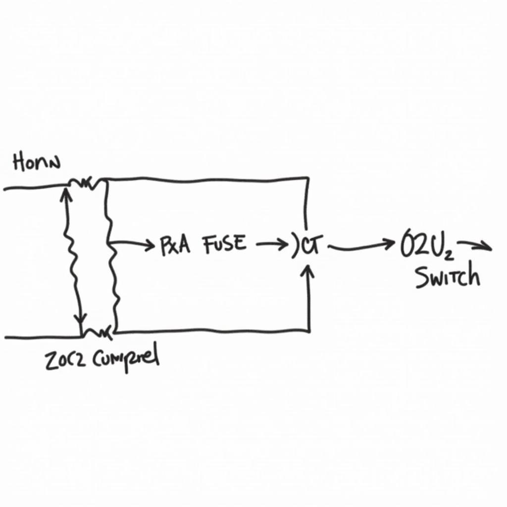 Car Horn Wiring Diagram