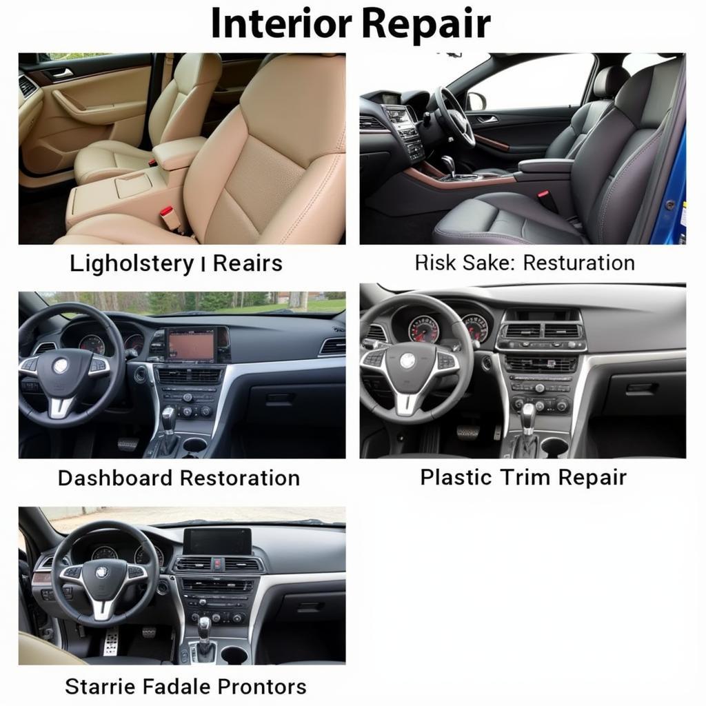 Comprehensive Car Interior Repair Services