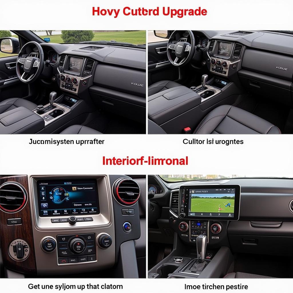 Custom Car Interior Upgrade Options