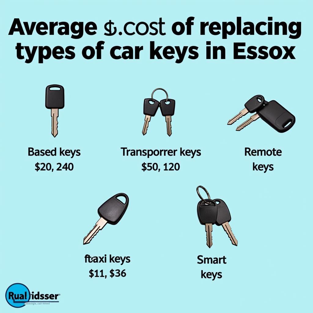 Car Key Replacement Cost in Essex