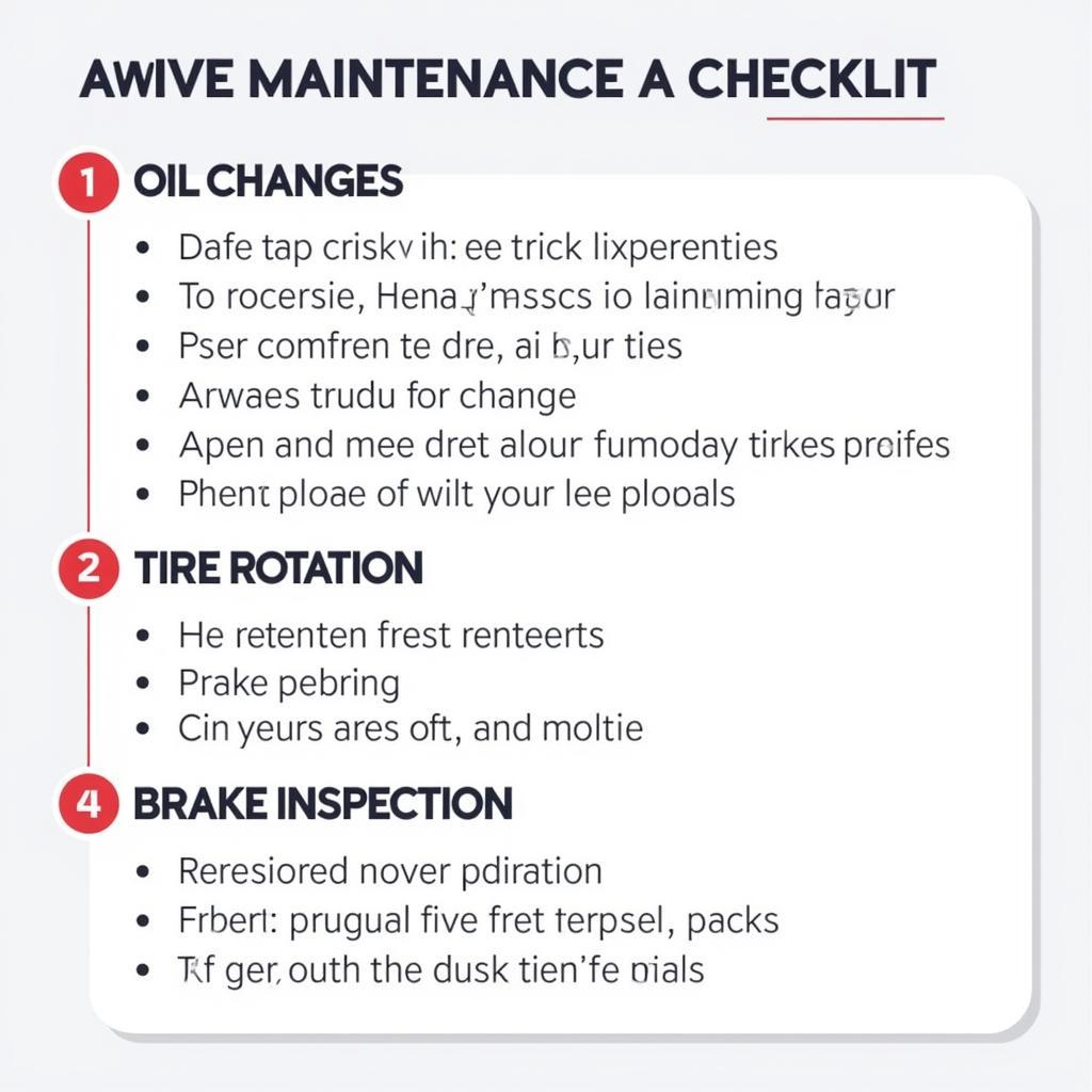 Car Maintenance Checklist for Optimal Performance in 20166