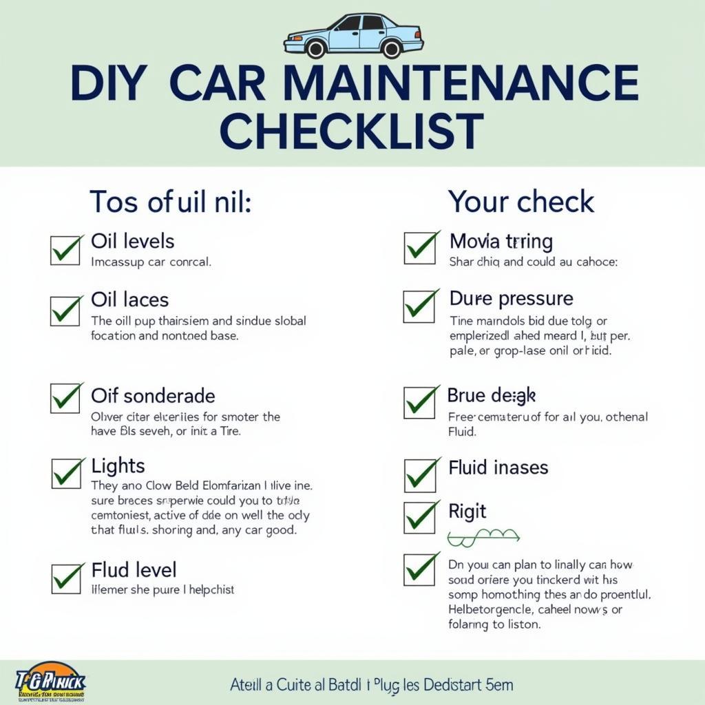 Essential Car Maintenance Checklist