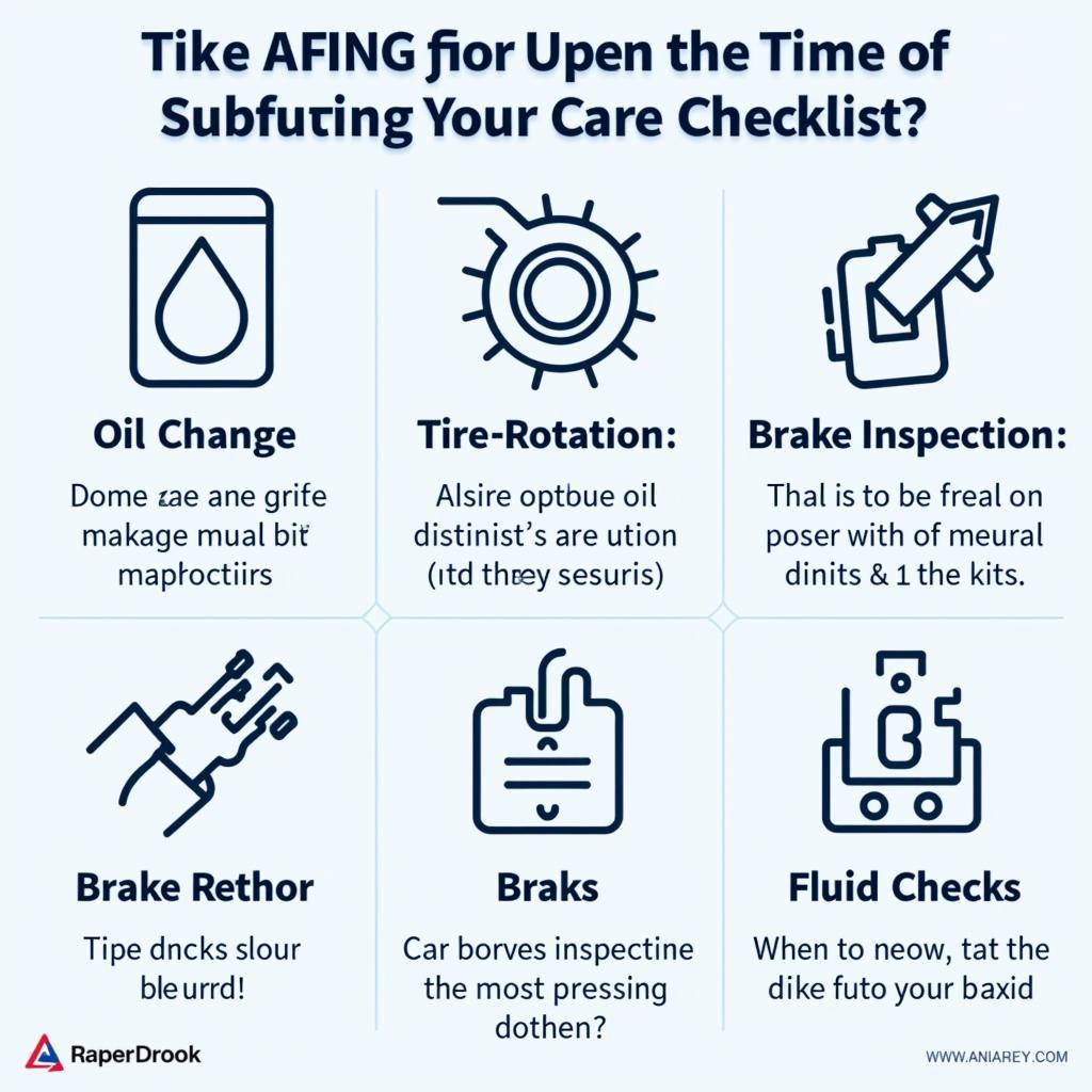 Car Maintenance Checklist