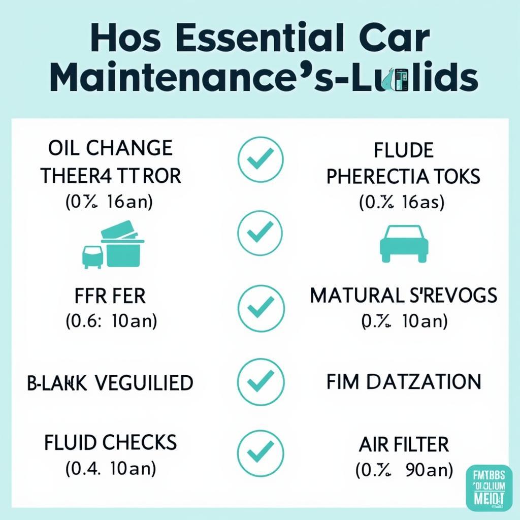 Car Maintenance Checklist for Optimal Performance