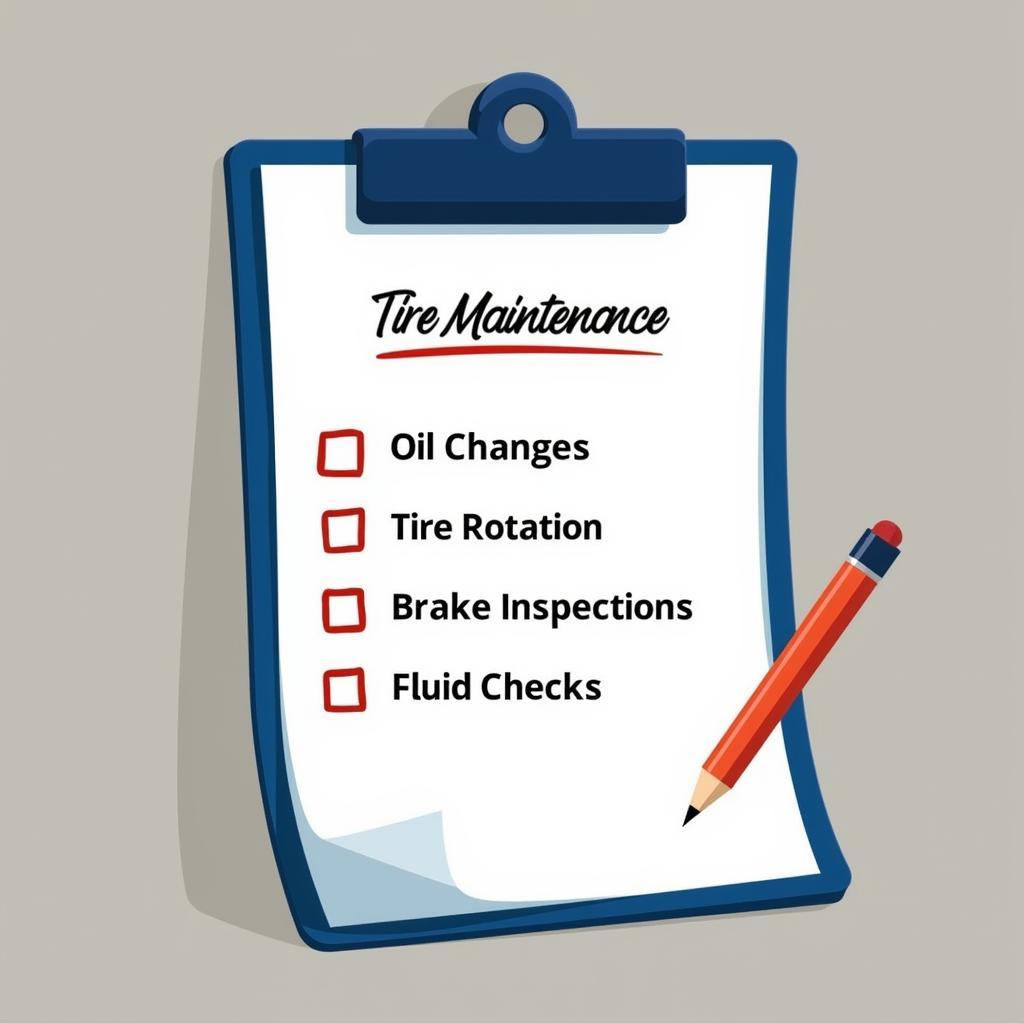 Car Maintenance Checklist