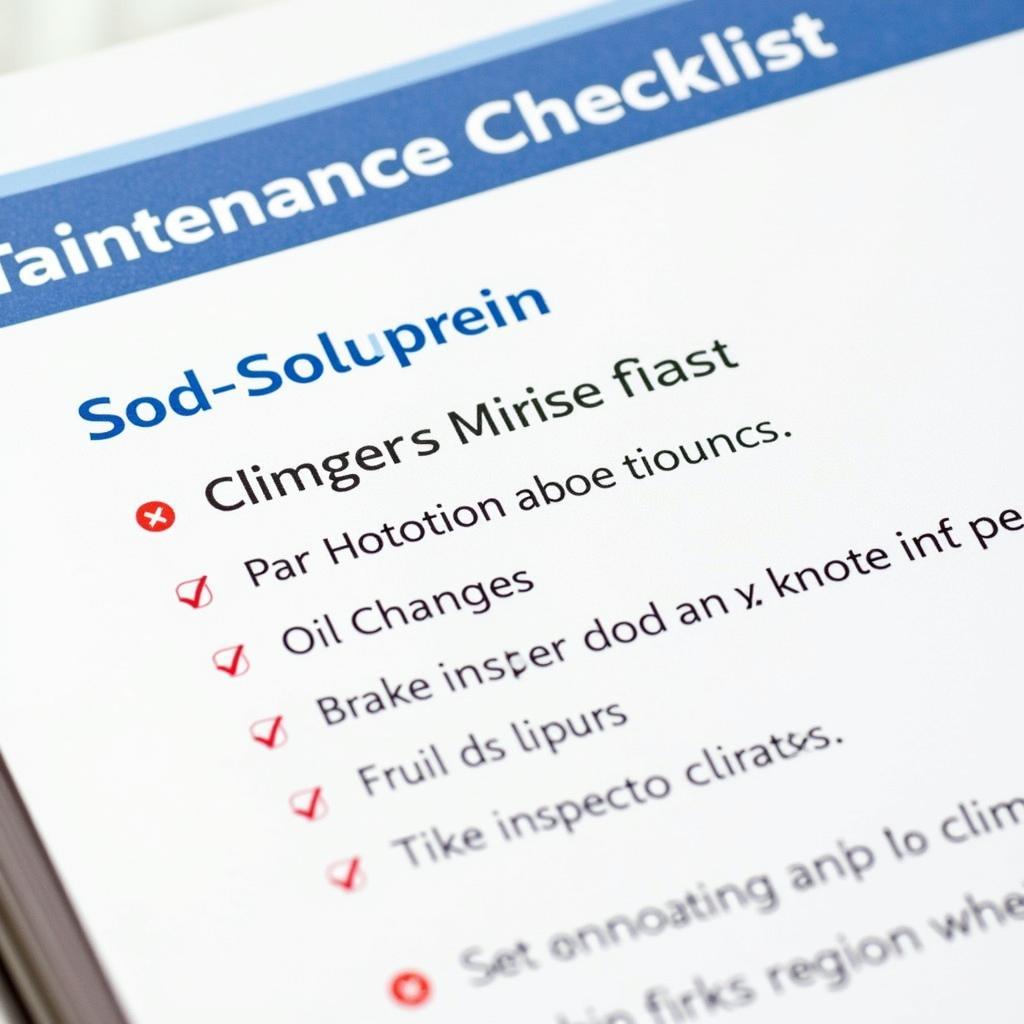 Car Maintenance Checklist for Fond du Lac Drivers