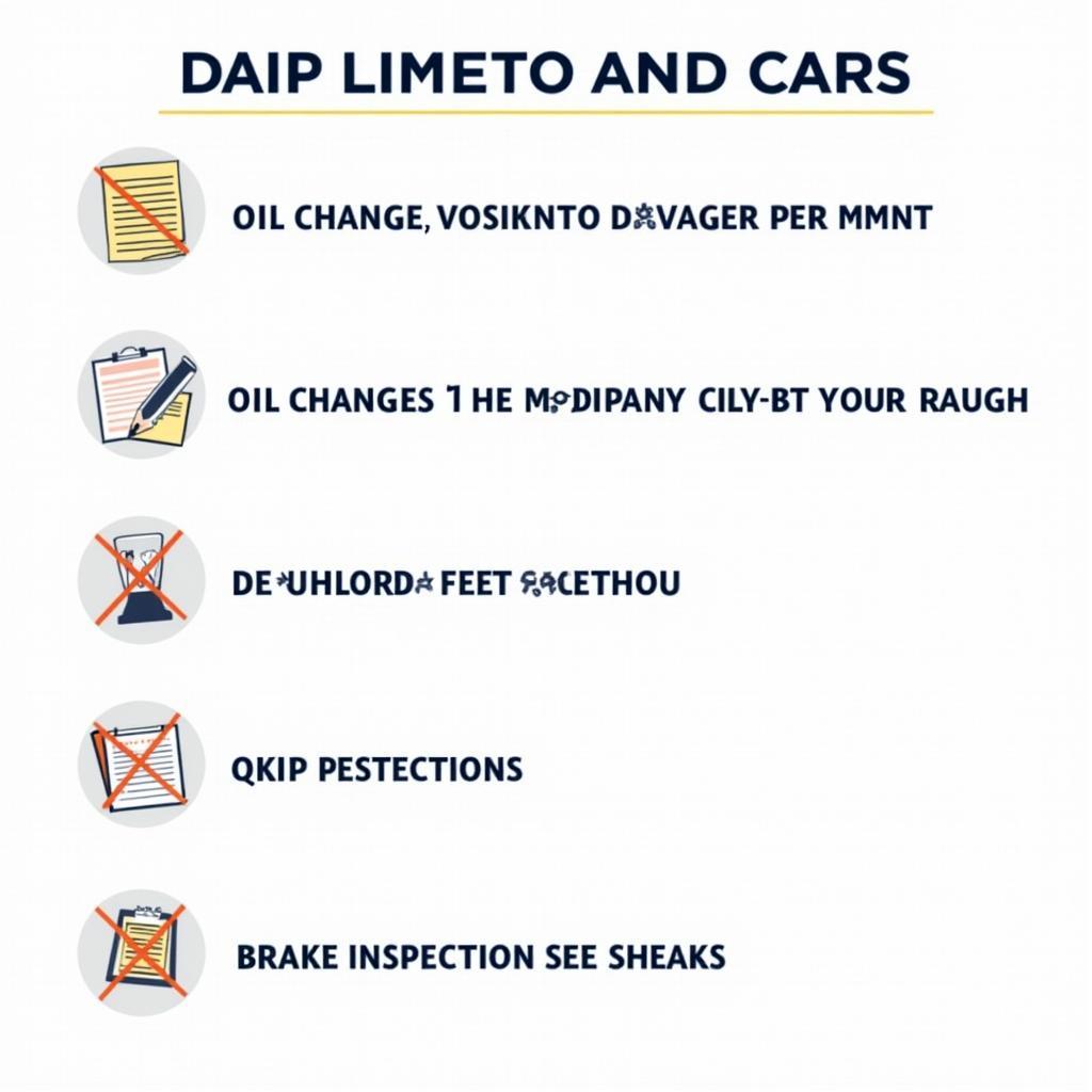 Car Maintenance Checklist for Exceptional Service