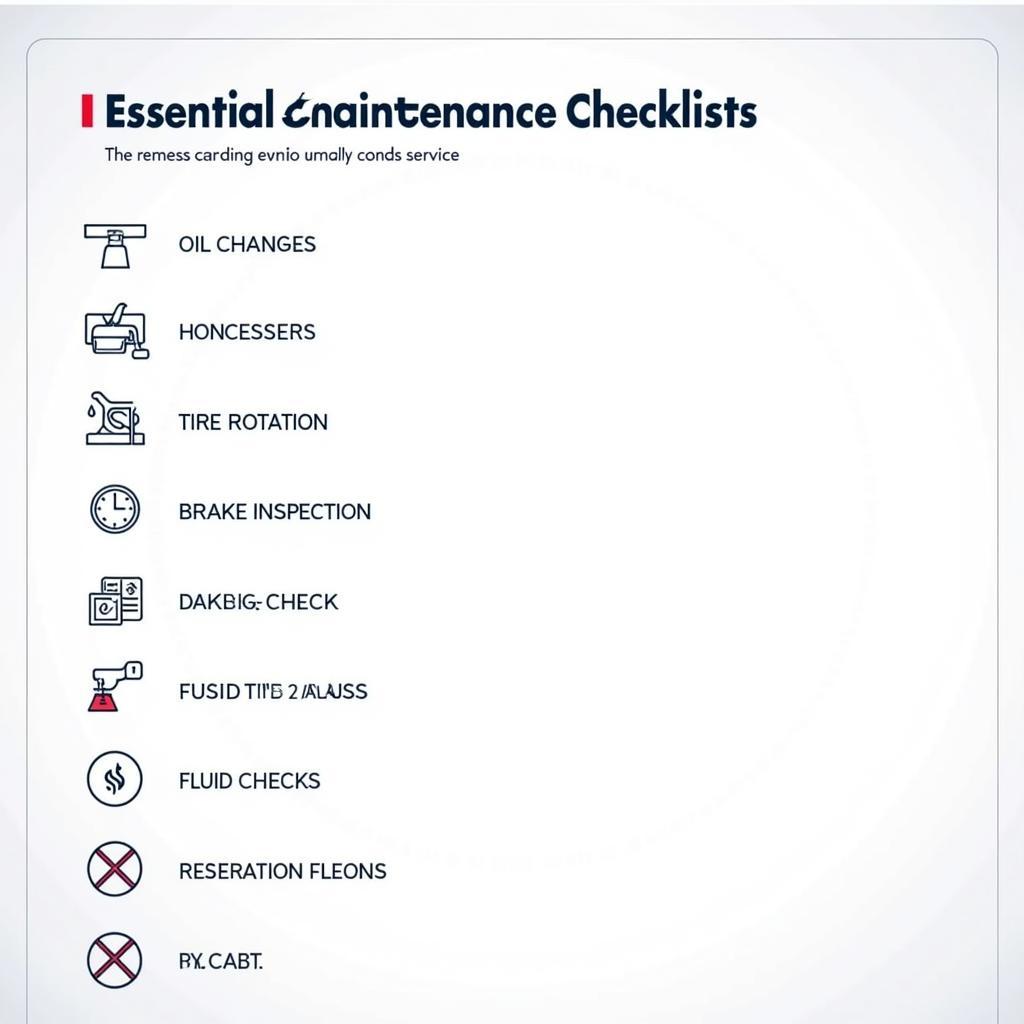 Essential Car Maintenance Checklist