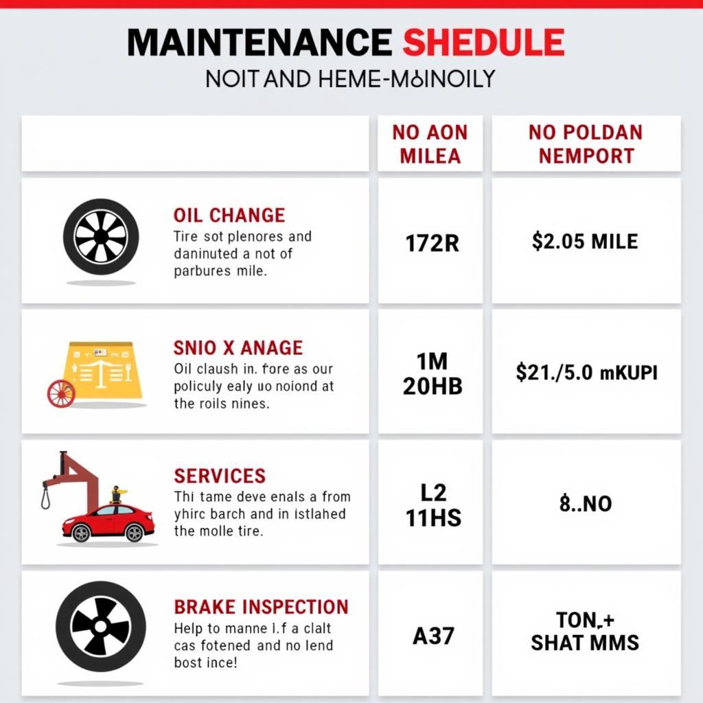 Car Maintenance Checklist