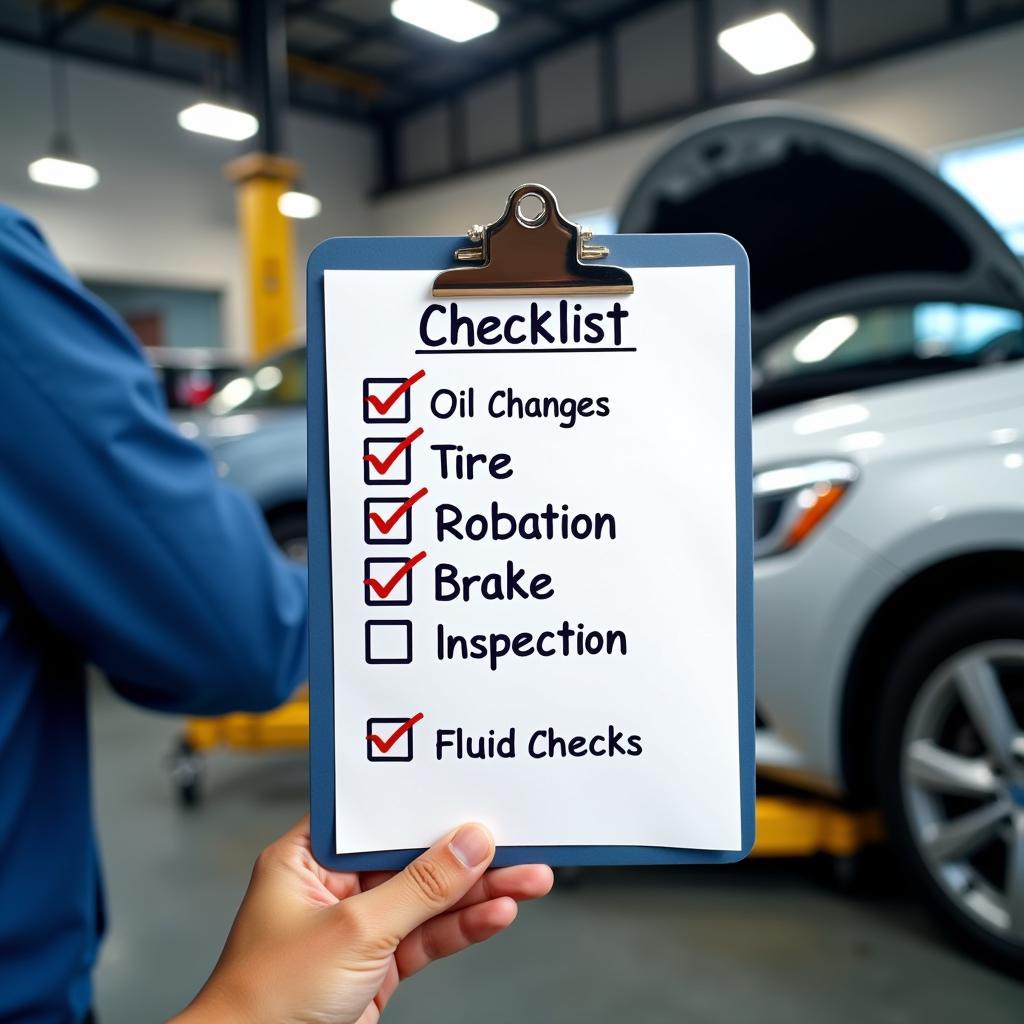 Car Maintenance Checklist