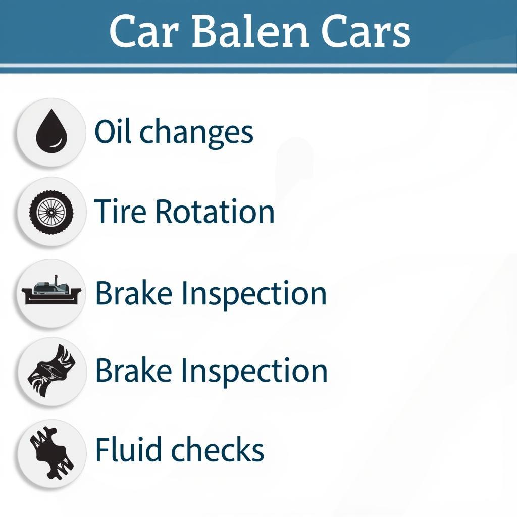 Car Maintenance Checklist