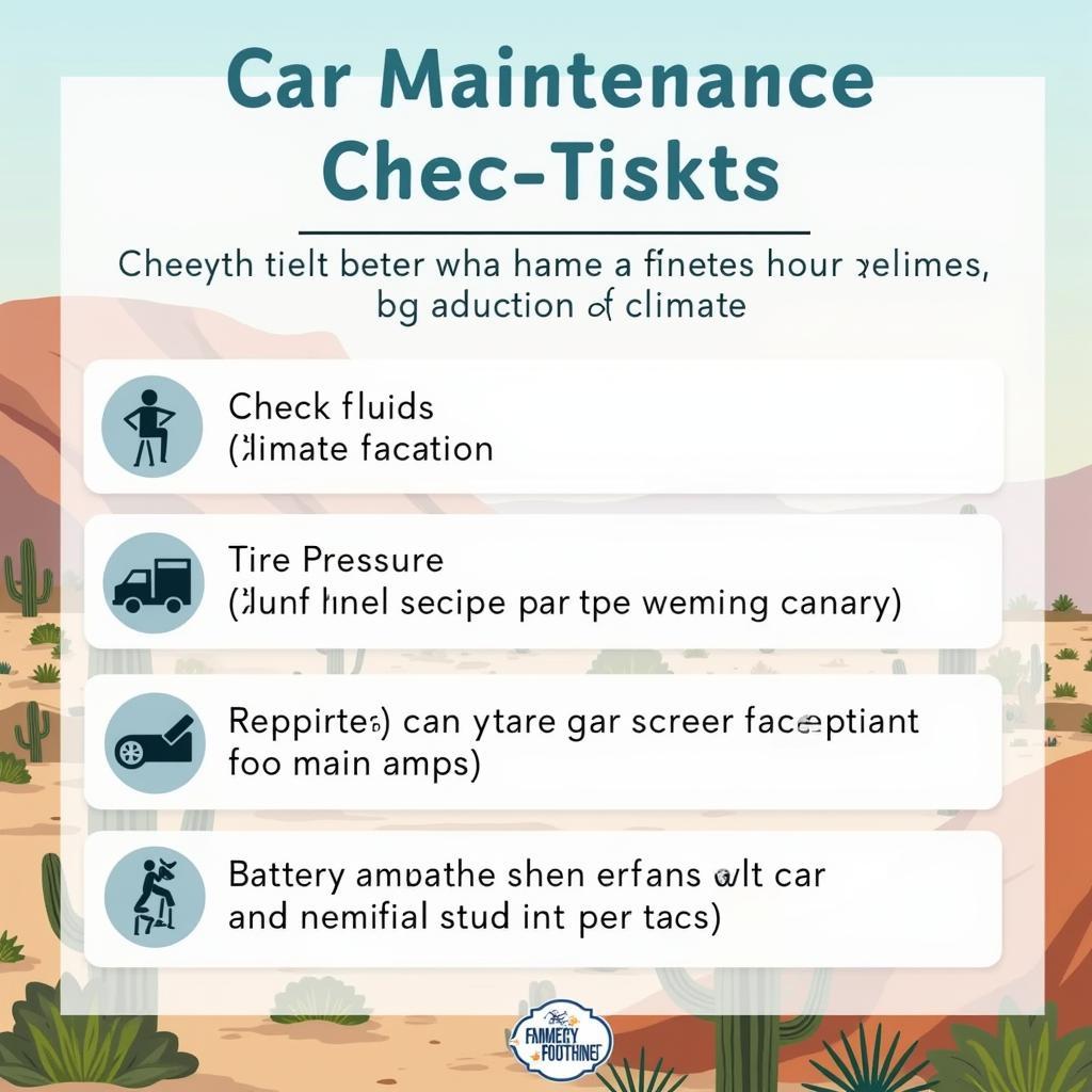 Car Maintenance Checklist for Alamogordo, NM Drivers