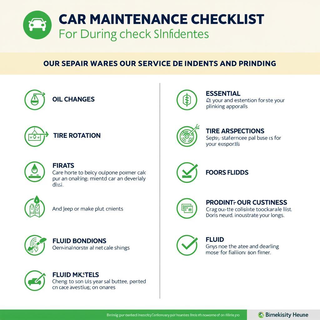 Car Maintenance Checklist for Burlington WI Drivers