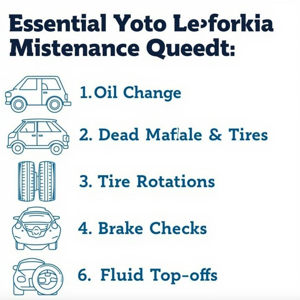 Car Maintenance Checklist for California Drivers