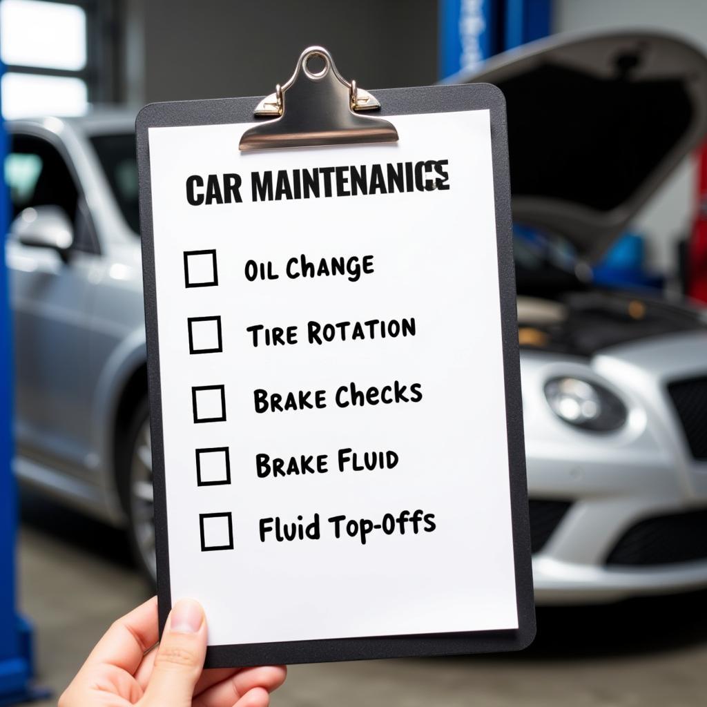 Car Maintenance Checklist Central Arkansas