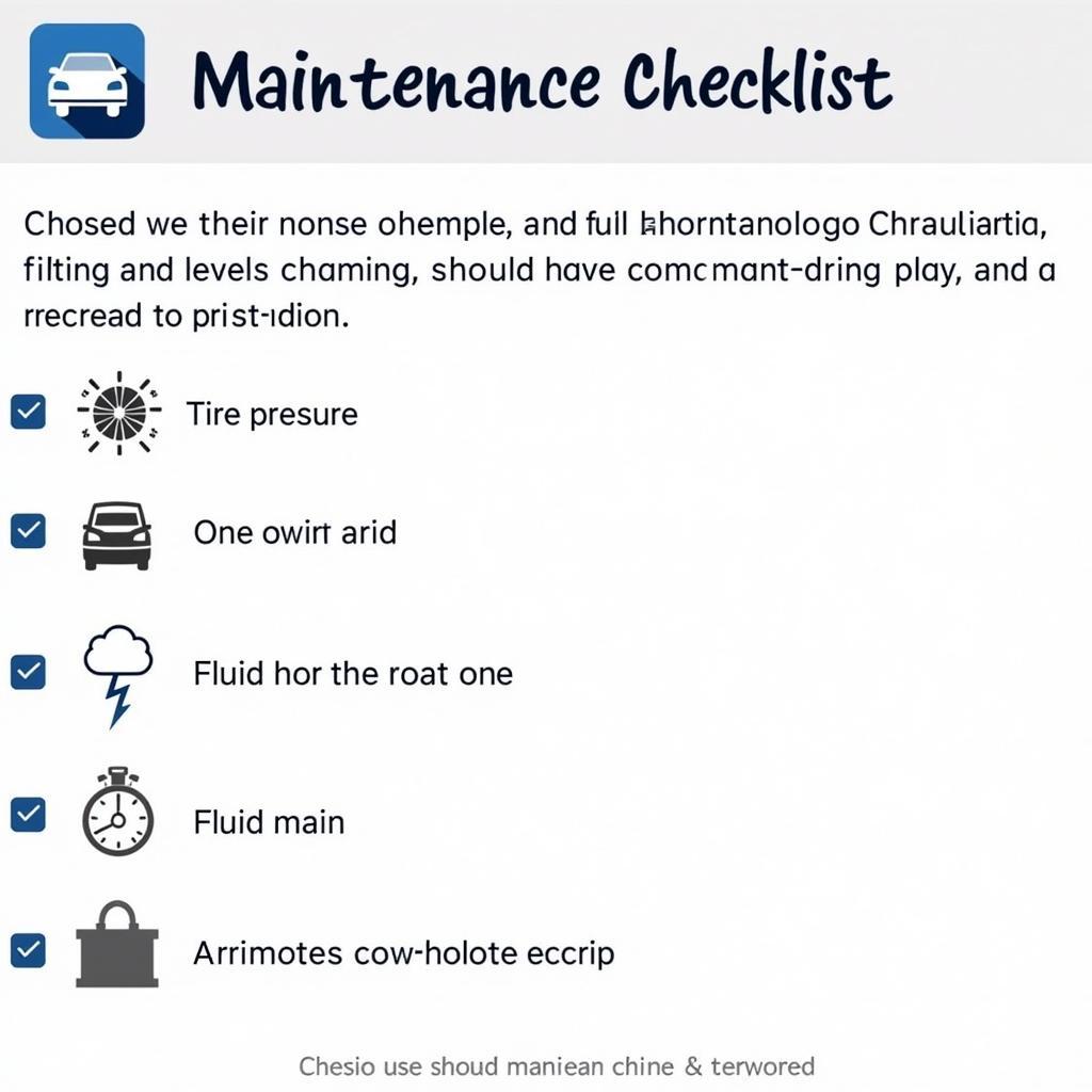 Car Maintenance Checklist for Chattanooga Drivers