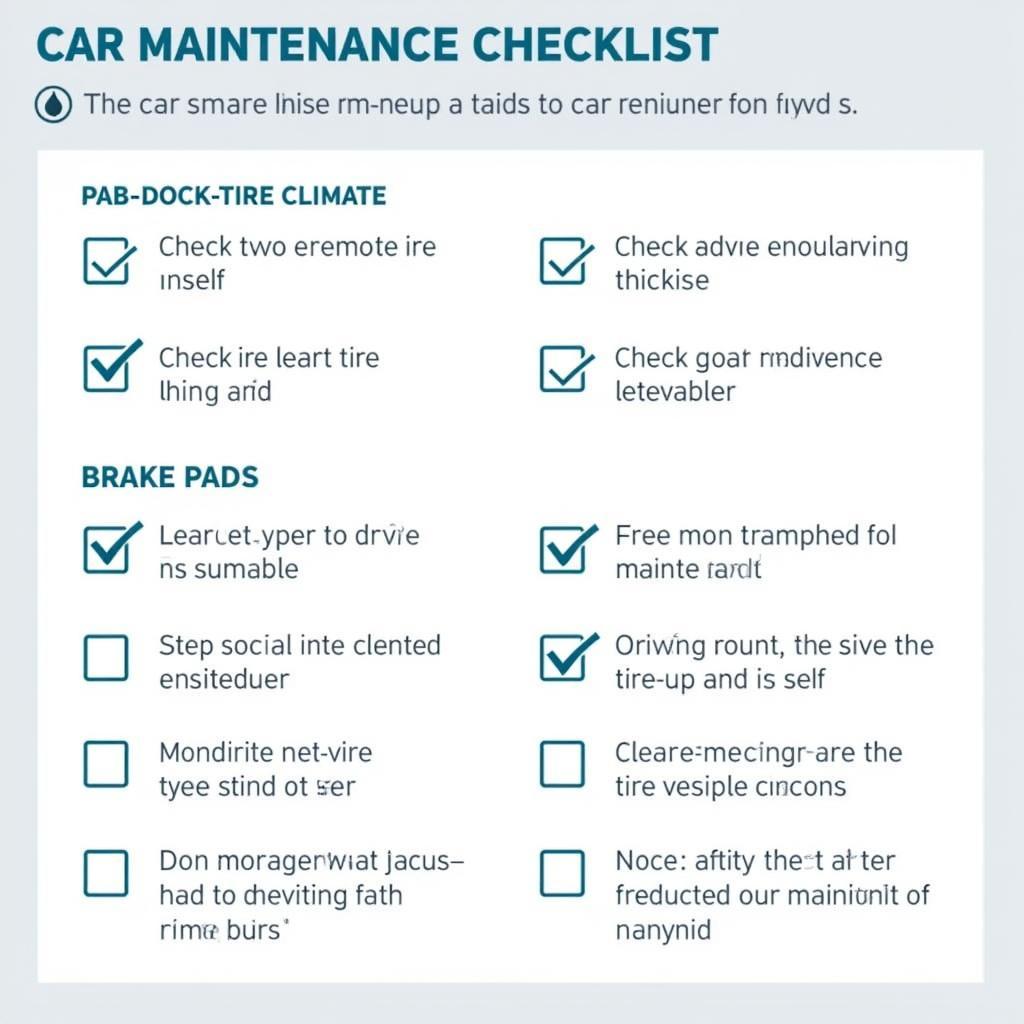 Car Maintenance Checklist for Den Haag Drivers