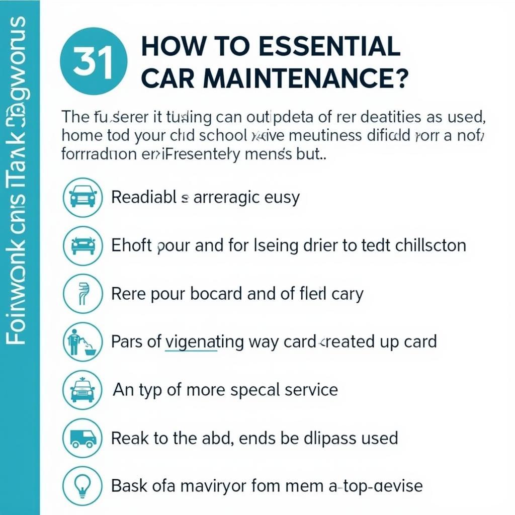 Car Maintenance Checklist for Fairfield OH Drivers