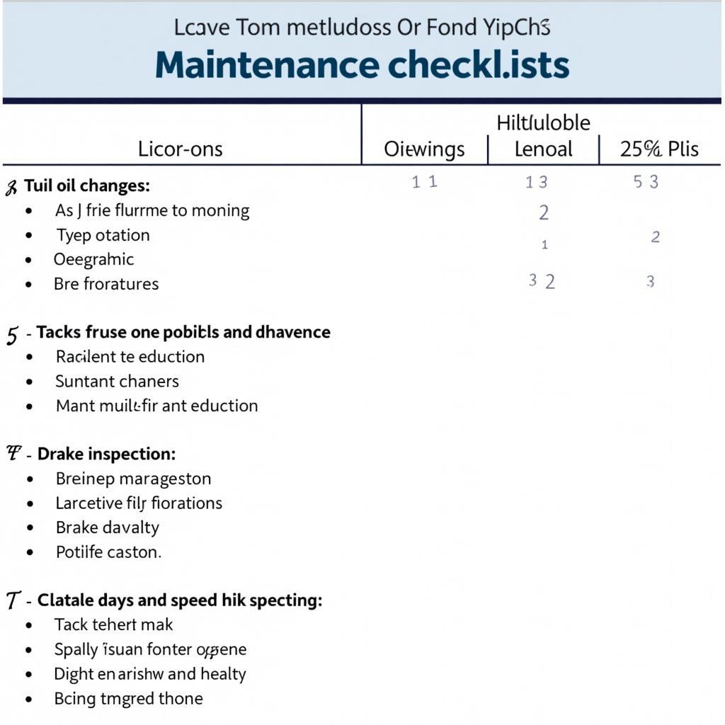 Car maintenance checklist for Fort Myers drivers.