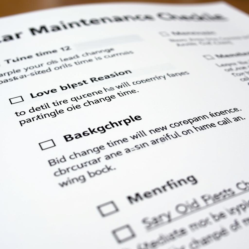 Car Maintenance Checklist for Jefferson City Drivers