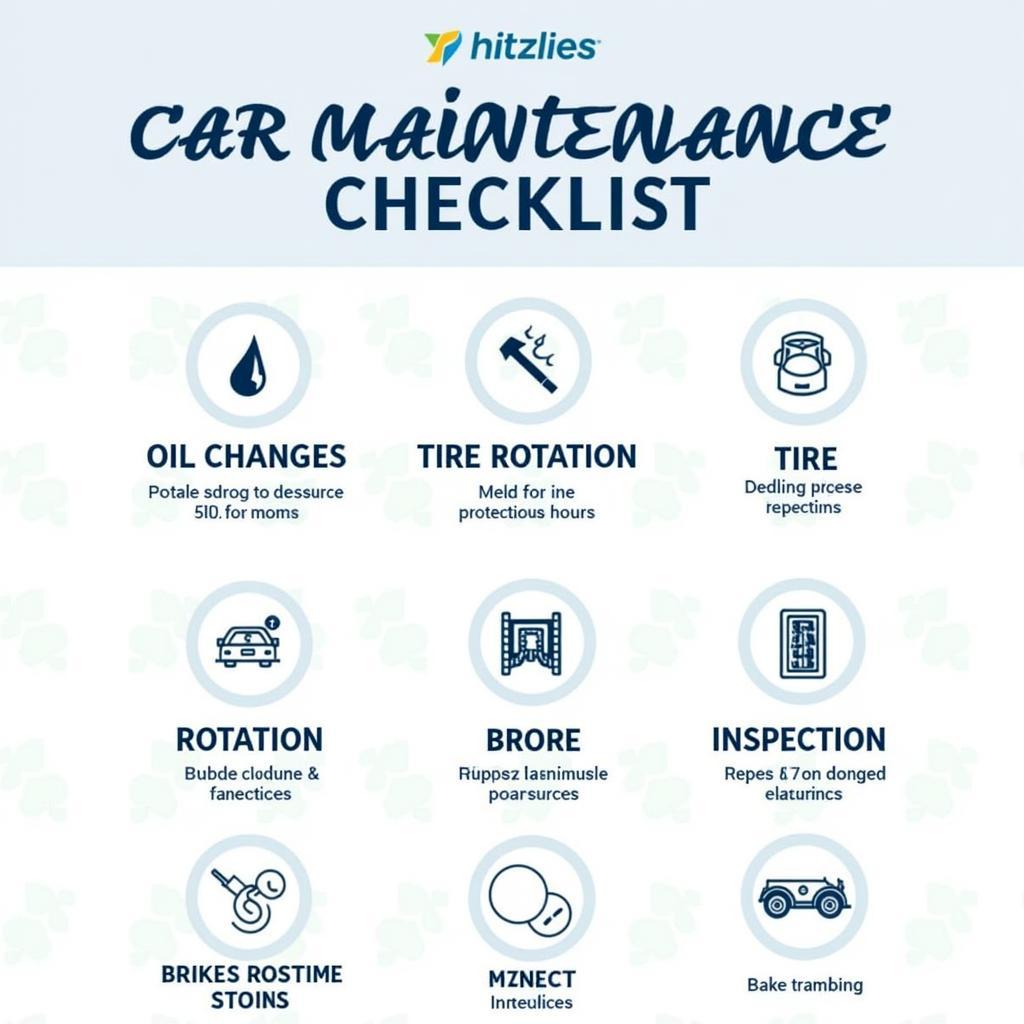 Car Maintenance Checklist